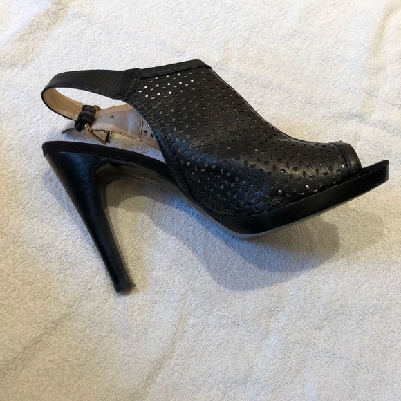 Nine West beautiful open toe heels - Picture 5 of 5